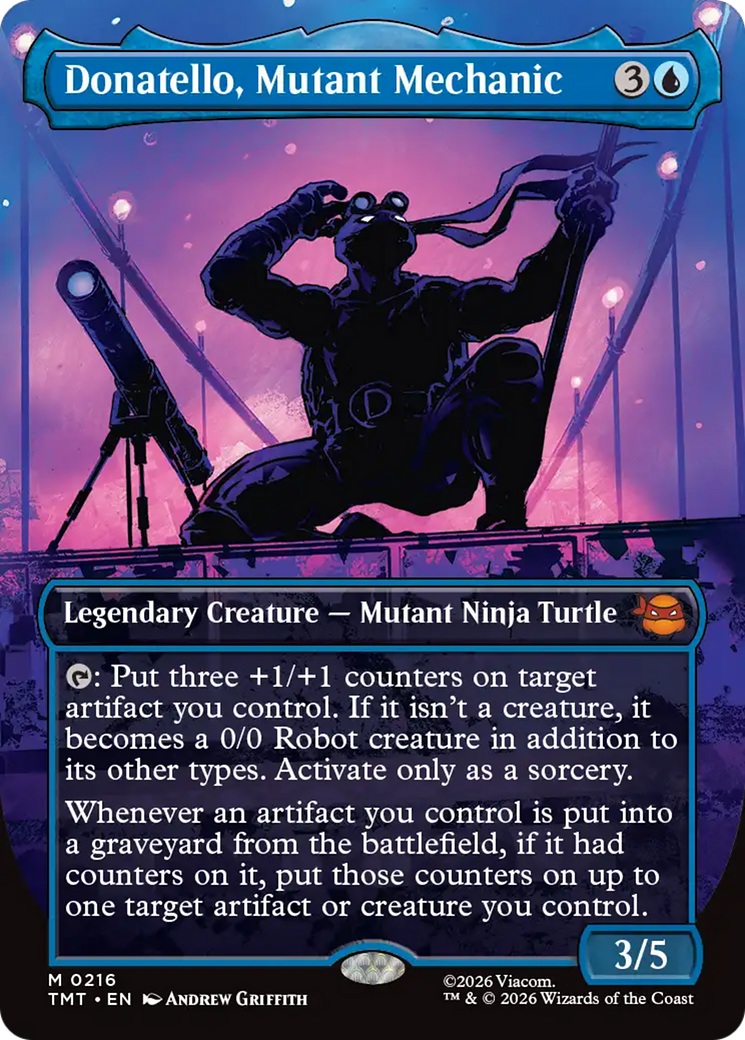 Donatello, Mutant Mechanic (Borderless) [Teenage Mutant Ninja Turtles] | Black Swamp Games