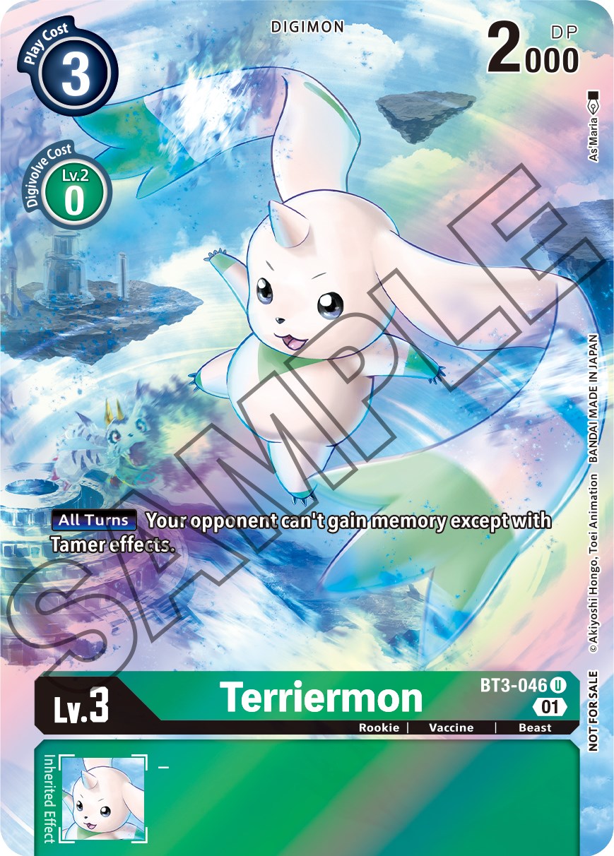 Terriermon [BT3-046] (Tamer's Card Set 1) [Release Special Booster Promos] | Black Swamp Games