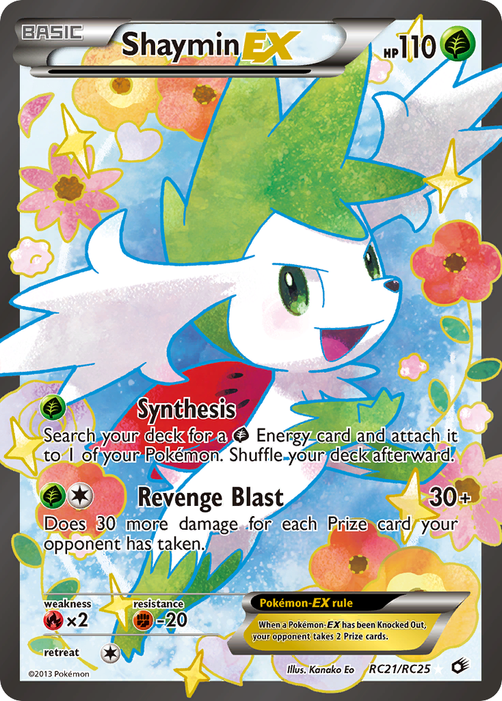 Shaymin EX (RC21/RC25) [Black & White: Legendary Treasures] | Black Swamp Games
