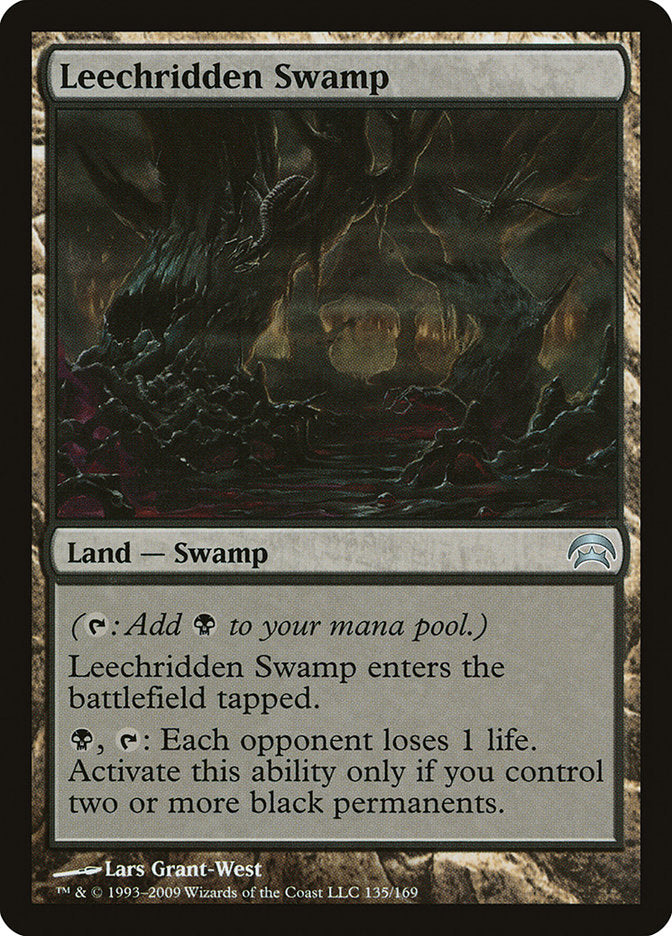 Leechridden Swamp [Planechase] | Black Swamp Games