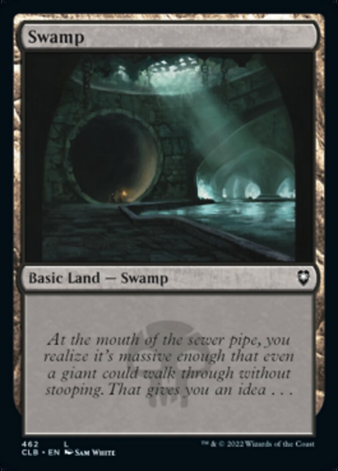 Swamp (462) [Commander Legends: Battle for Baldur's Gate] | Black Swamp Games