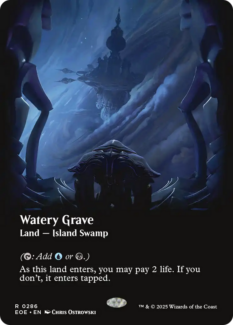 Watery Grave (Borderless) [Edge of Eternities] | Black Swamp Games
