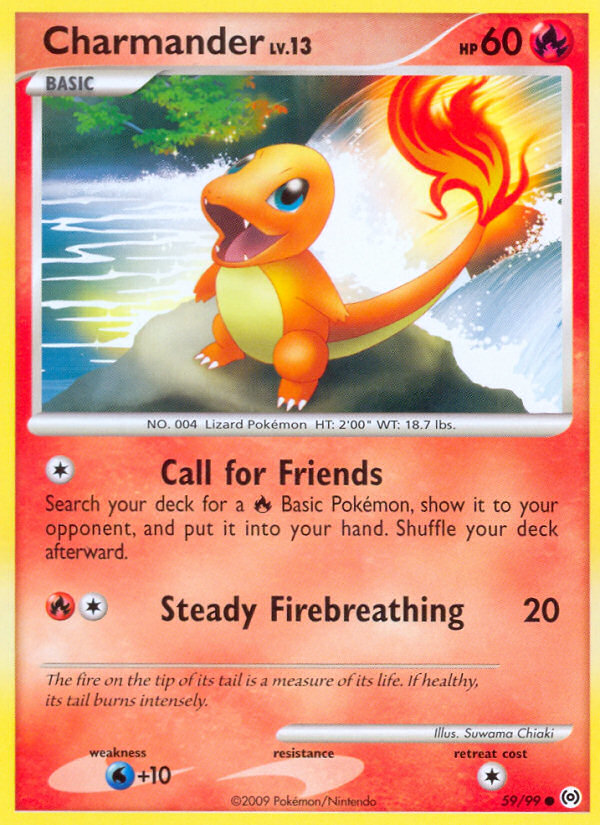 Charmander (59/99) [Platinum: Arceus] | Black Swamp Games