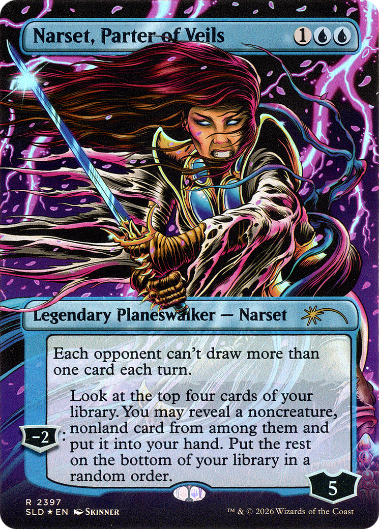 Narset, Parter of Veils (2397) [Secret Lair Drop Series] | Black Swamp Games