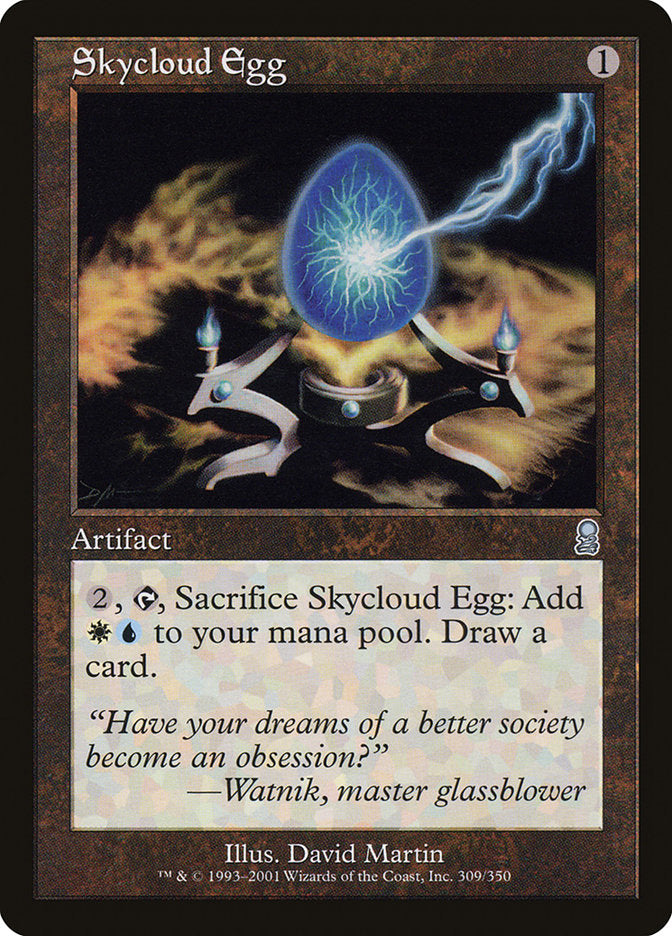 Skycloud Egg [Odyssey] | Black Swamp Games
