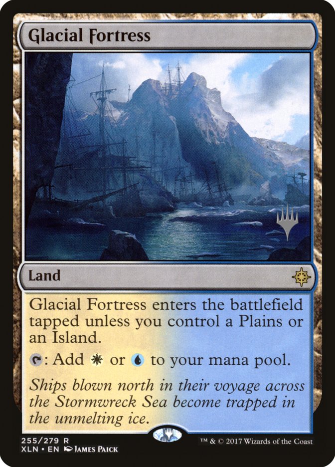 Glacial Fortress (Promo Pack) [Ixalan Promos] | Black Swamp Games
