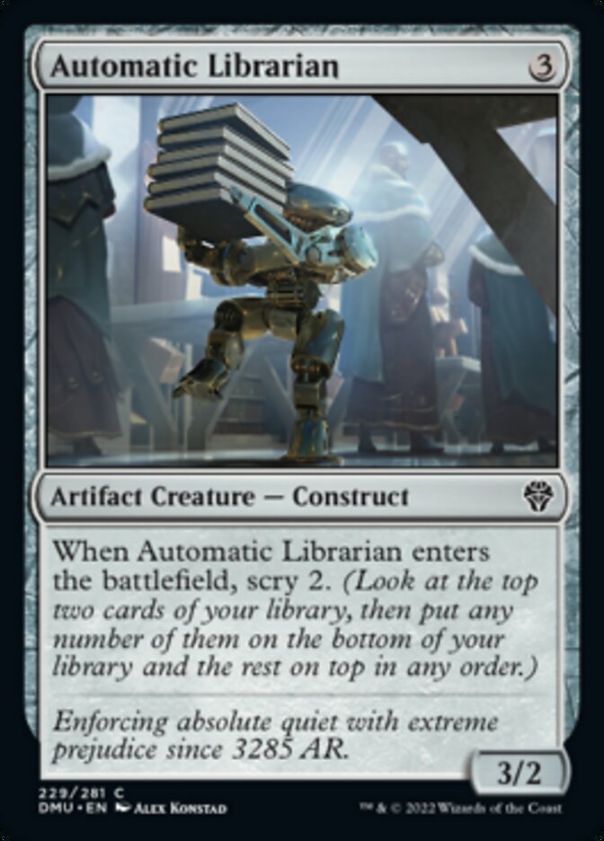 Automatic Librarian [Dominaria United] | Black Swamp Games