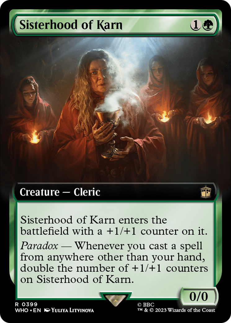 Sisterhood of Karn (Extended Art) [Doctor Who] | Black Swamp Games