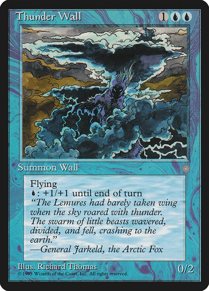 Thunder Wall [Ice Age] | Black Swamp Games