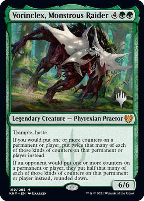 Vorinclex, Monstrous Raider (Promo Pack) [Kaldheim Promos] | Black Swamp Games
