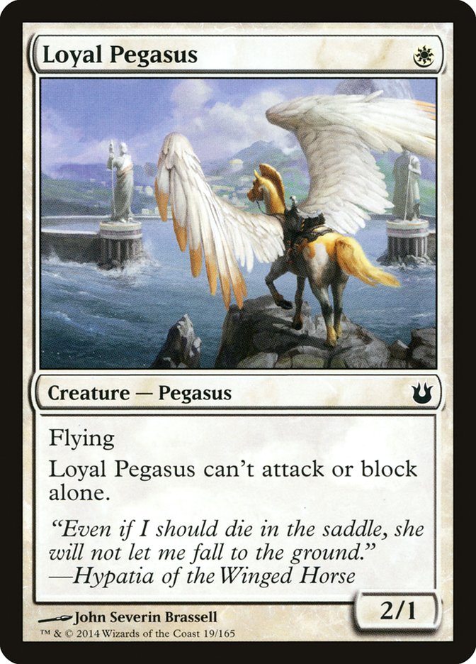 Loyal Pegasus [Born of the Gods] | Black Swamp Games