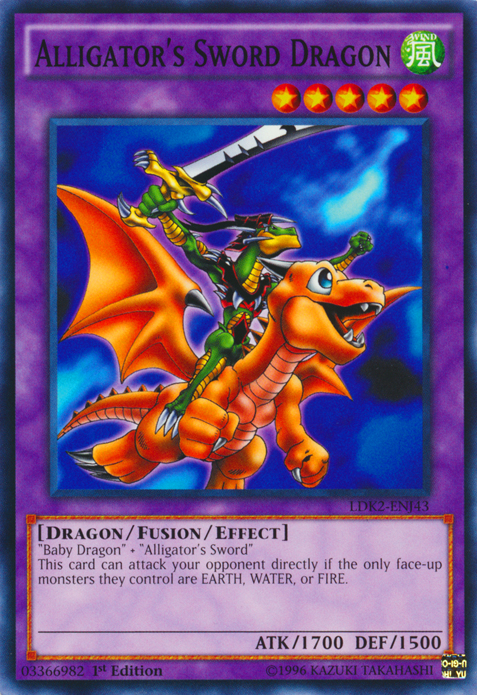 Alligator's Sword Dragon [LDK2-ENJ43] Common | Black Swamp Games