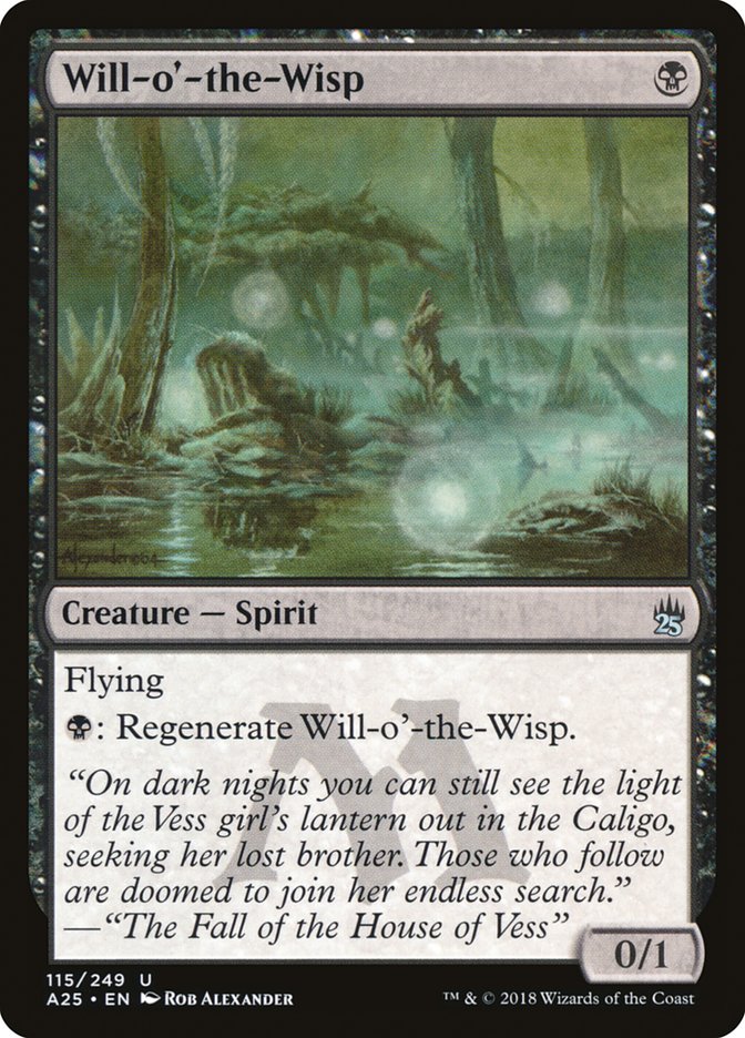 Will-o'-the-Wisp [Masters 25] | Black Swamp Games