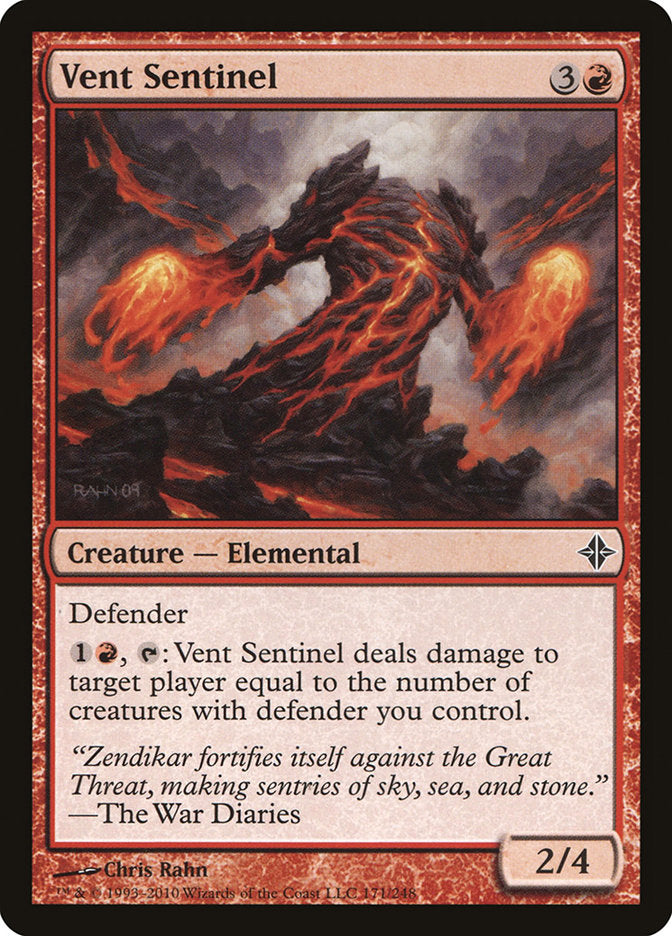 Vent Sentinel [Rise of the Eldrazi] | Black Swamp Games