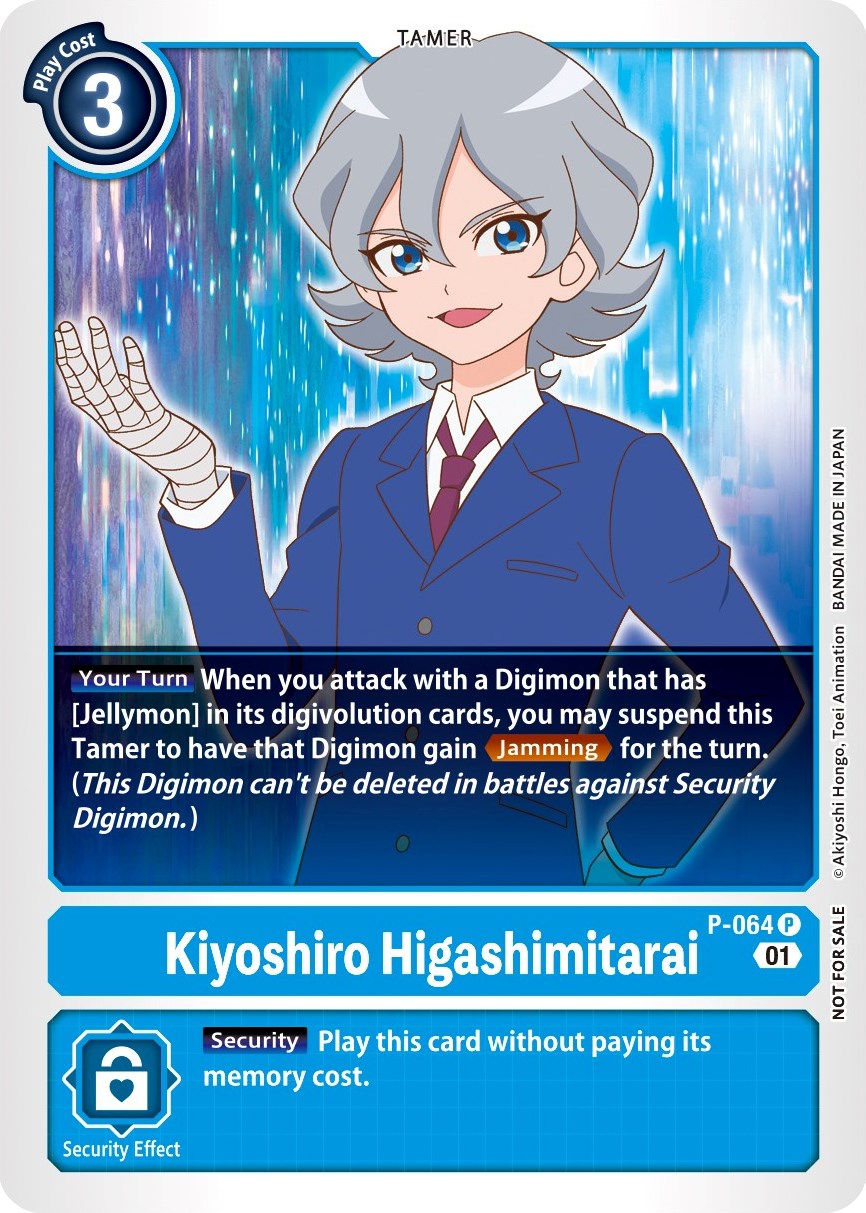 Kiyoshiro Higashimitarai [P-064] (Official Tournament Pack Vol.5) [Promotional Cards] | Black Swamp Games