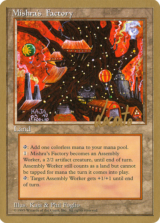 Mishra's Factory (Michael Loconto) [Pro Tour Collector Set] | Black Swamp Games