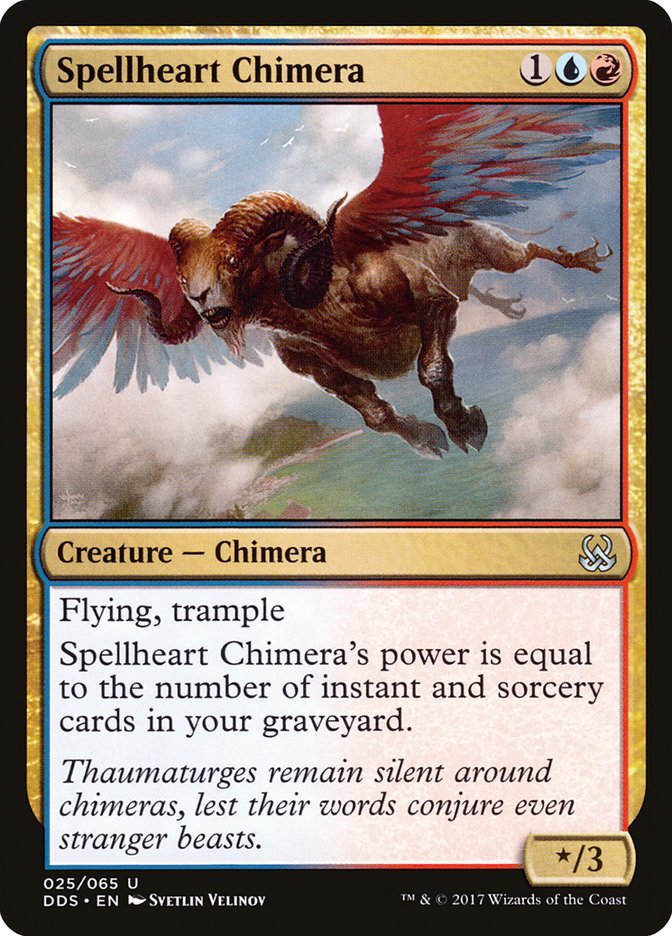 Spellheart Chimera [Duel Decks: Mind vs. Might] | Black Swamp Games