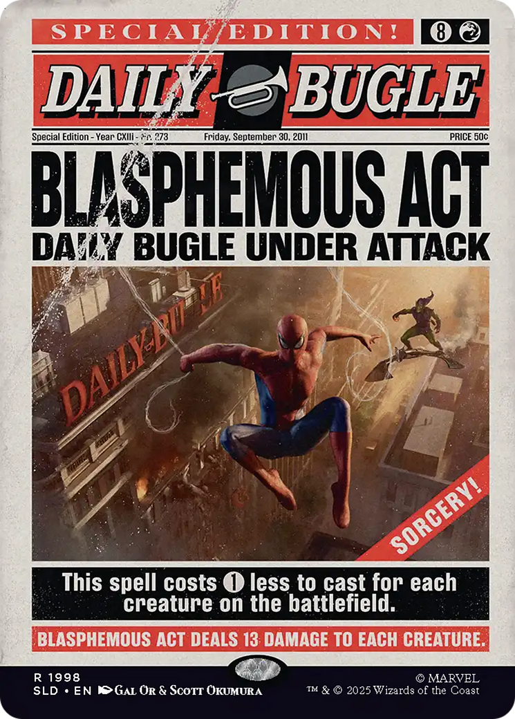 Blasphemous Act (1998) [Secret Lair Drop Series] | Black Swamp Games
