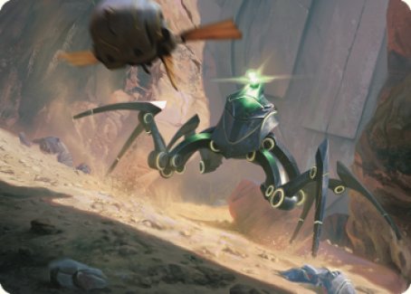 Thran Spider Art Card [The Brothers' War Art Series] | Black Swamp Games