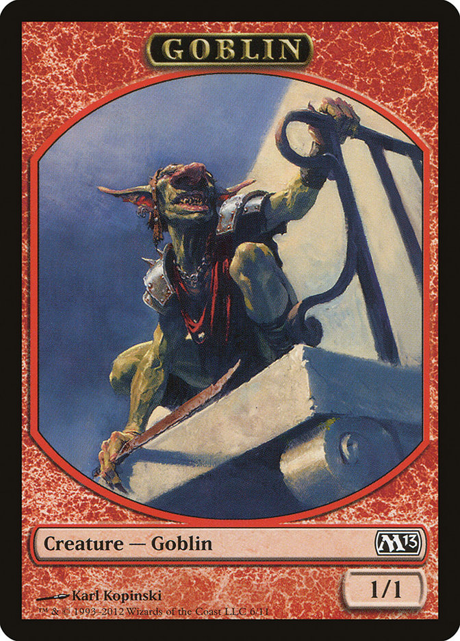 Goblin Token [Magic 2013 Tokens] | Black Swamp Games