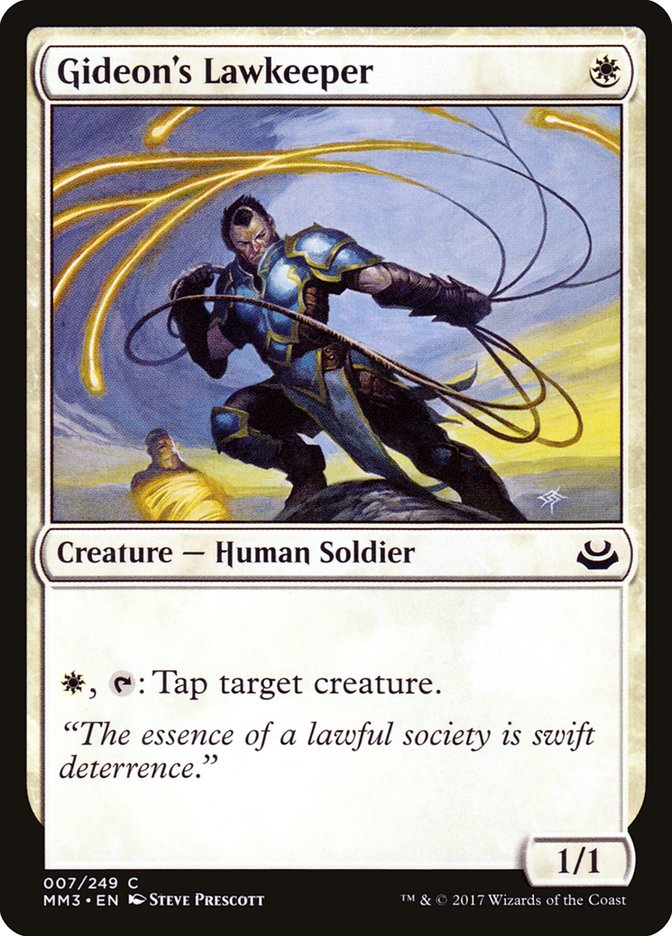 Gideon's Lawkeeper [Modern Masters 2017] | Black Swamp Games