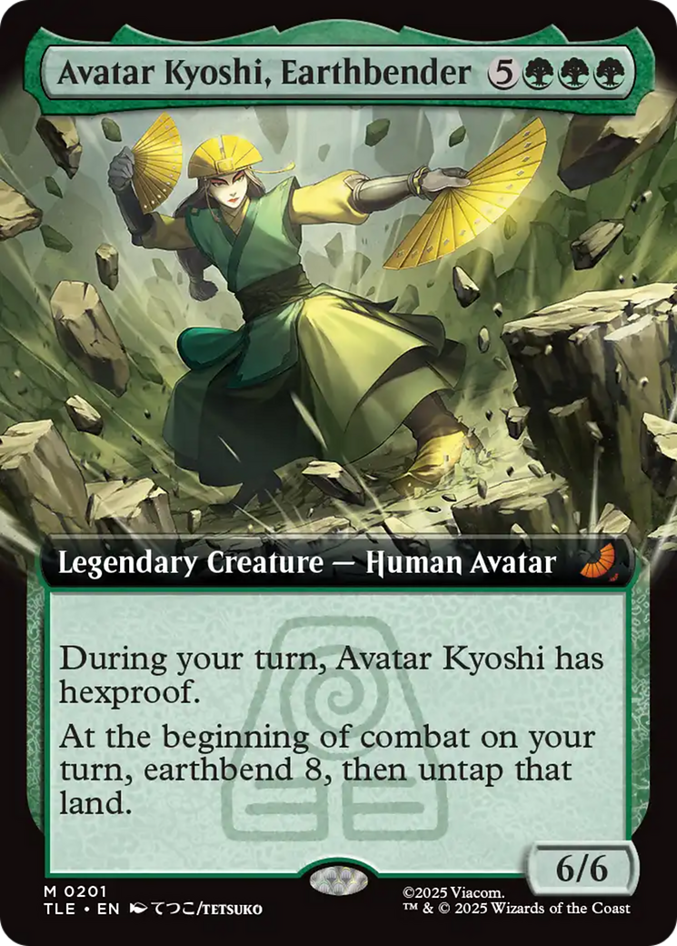 Avatar Kyoshi, Earthbender (Extended Art) [Avatar: The Last Airbender: Eternal-Legal] | Black Swamp Games