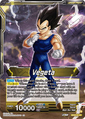 Vegeta // SS Vegeta, Fighting Instincts (Starter Deck Exclusive) (SD22-01) [Power Absorbed] | Black Swamp Games