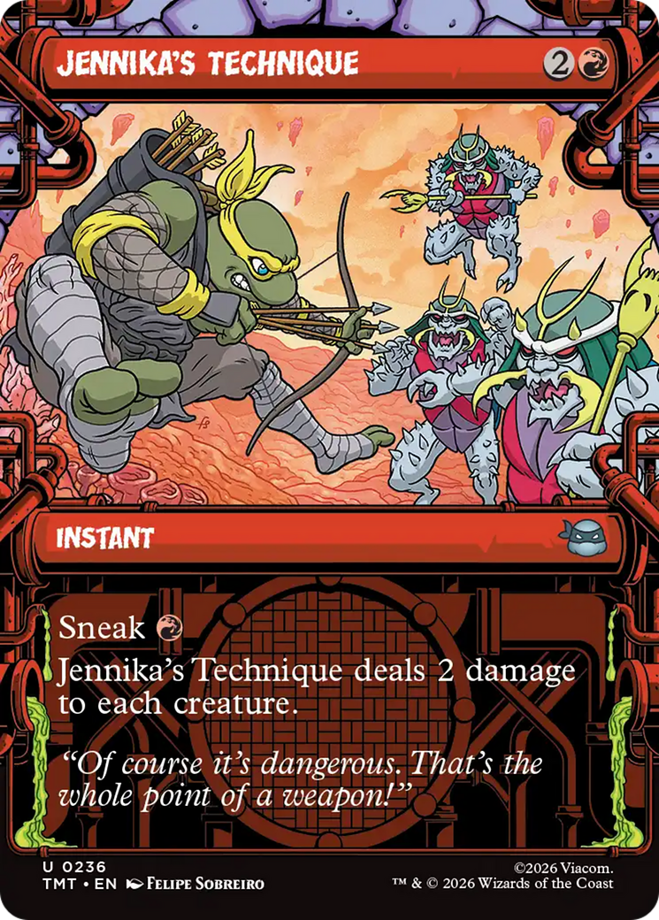 Jennika's Technique (Showcase) [Teenage Mutant Ninja Turtles] | Black Swamp Games