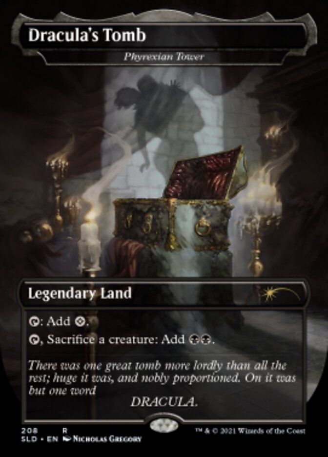 Phyrexian Tower - Dracula's Tomb [Secret Lair Drop Series] | Black Swamp Games