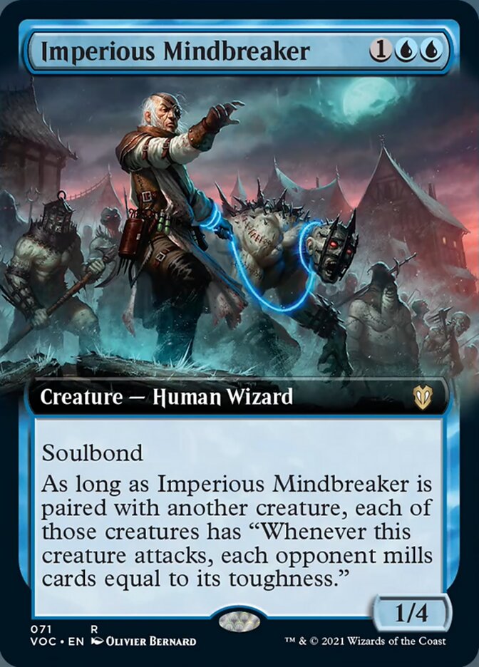 Imperious Mindbreaker (Extended Art) [Innistrad: Crimson Vow Commander] | Black Swamp Games