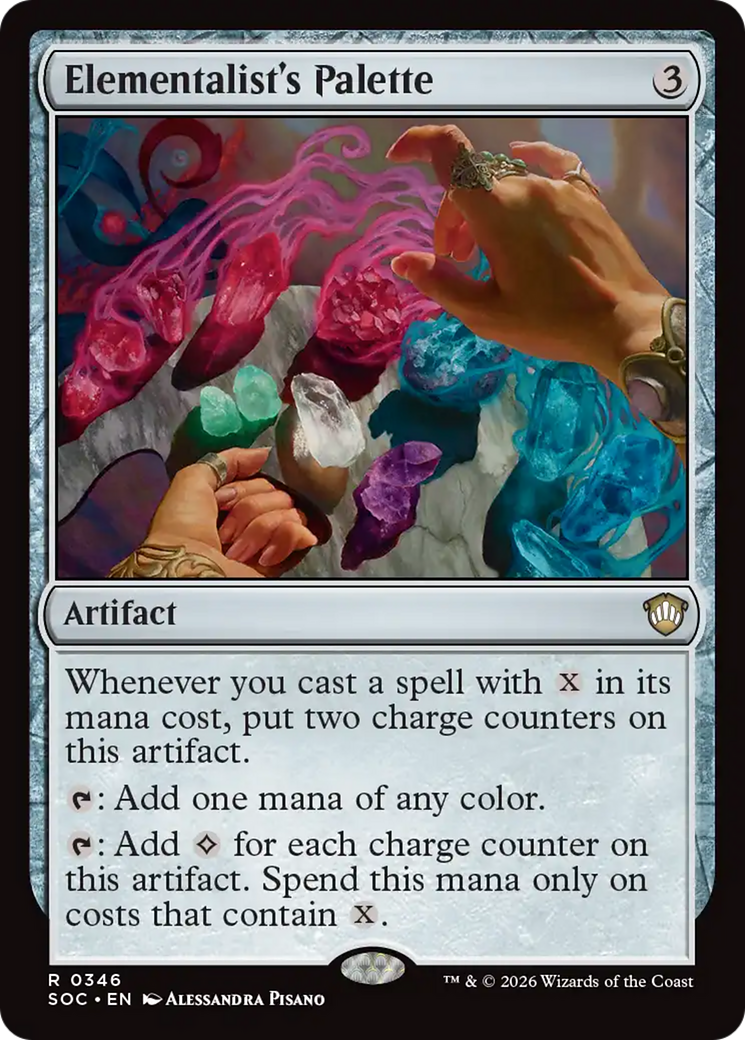 Elementalist's Palette [Secrets of Strixhaven Commander] | Black Swamp Games