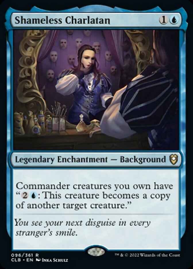 Shameless Charlatan [Commander Legends: Battle for Baldur's Gate] | Black Swamp Games