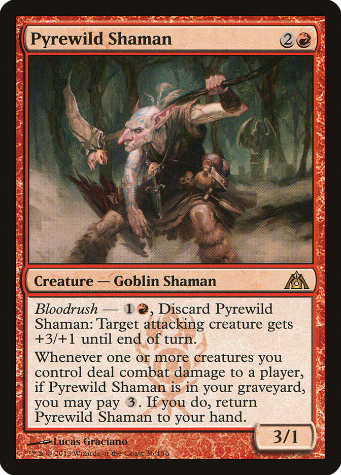 Pyrewild Shaman [Dragon's Maze] | Black Swamp Games
