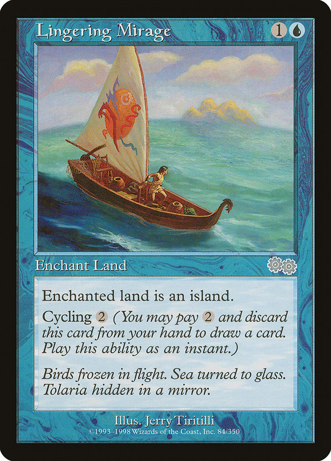 Lingering Mirage [Urza's Saga] | Black Swamp Games