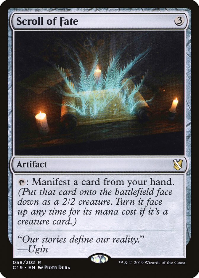 Scroll of Fate [Commander 2019] | Black Swamp Games