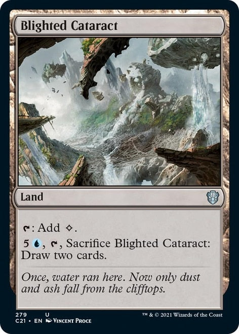 Blighted Cataract [Commander 2021] | Black Swamp Games