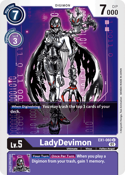 LadyDevimon [EX1-060] [Classic Collection] | Black Swamp Games