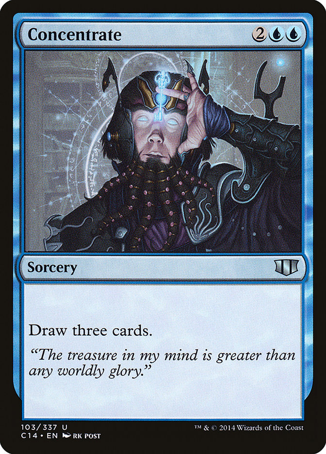 Concentrate [Commander 2014] | Black Swamp Games