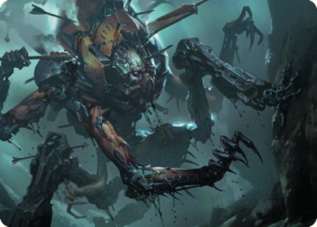 Scrapwork Rager Art Card [The Brothers' War Art Series] | Black Swamp Games