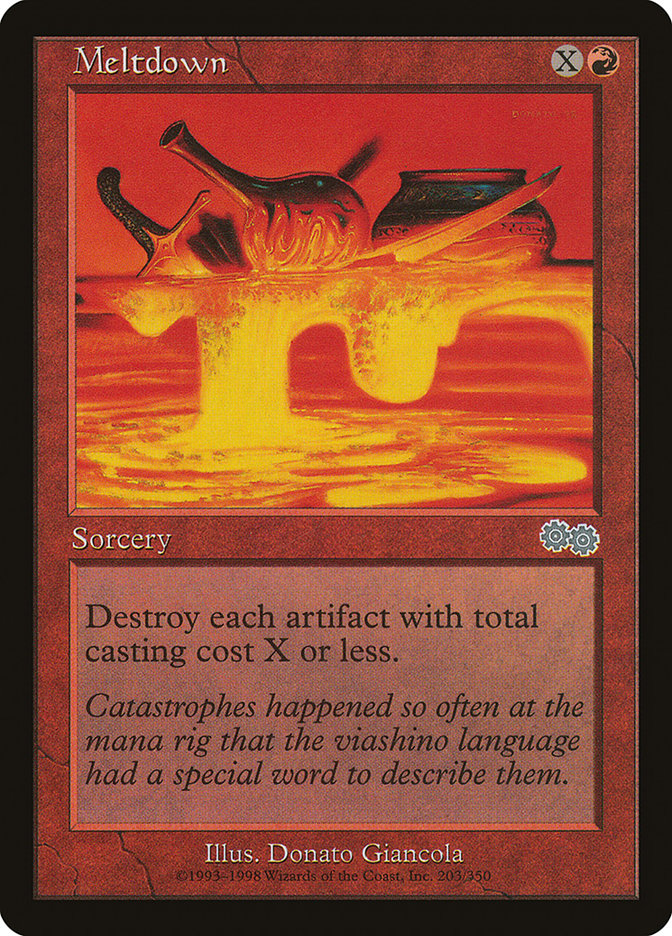 Meltdown [Urza's Saga] | Black Swamp Games