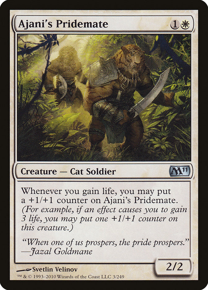 Ajani's Pridemate [Magic 2011] | Black Swamp Games