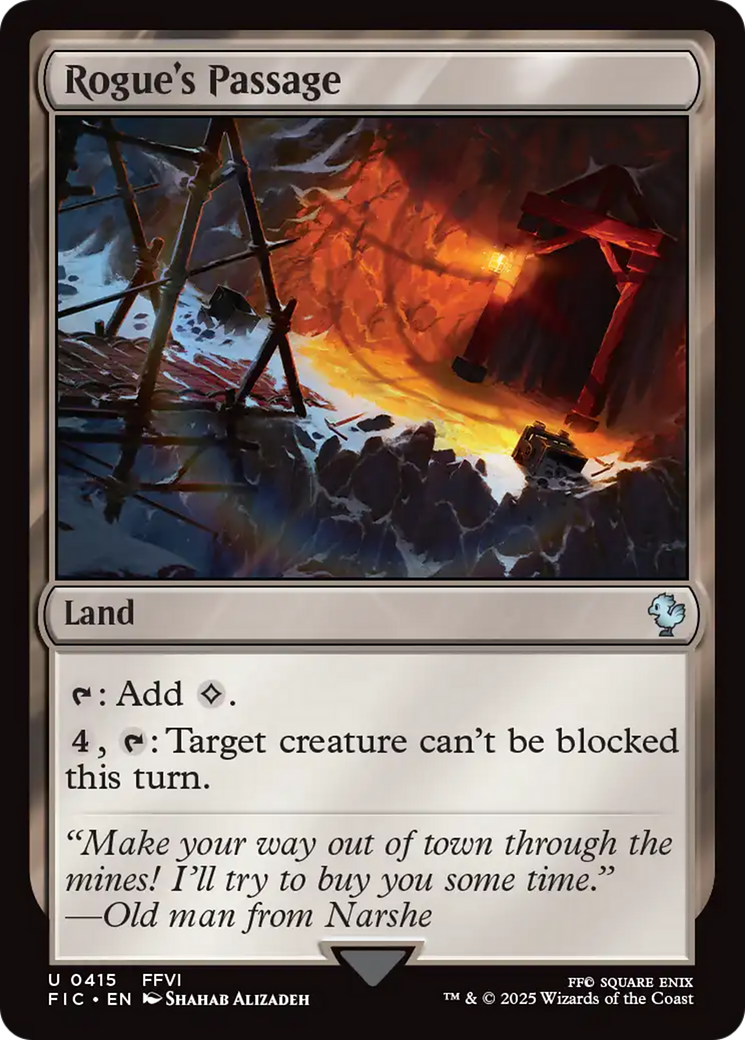 Rogue's Passage [FINAL FANTASY Commander] | Black Swamp Games