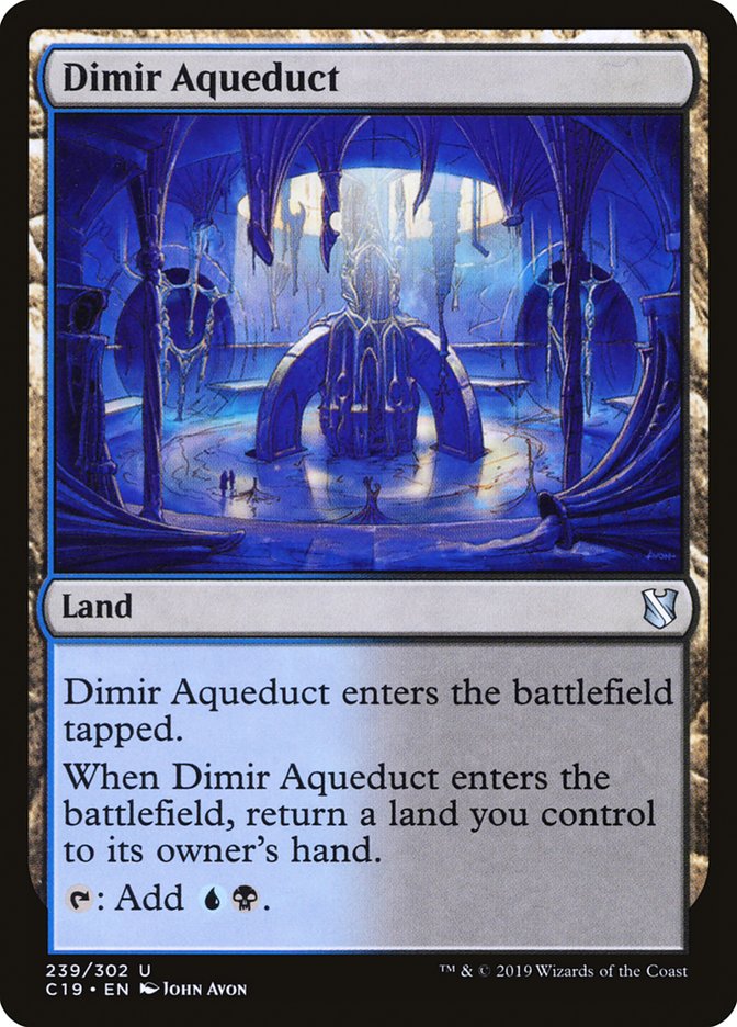 Dimir Aqueduct [Commander 2019] | Black Swamp Games