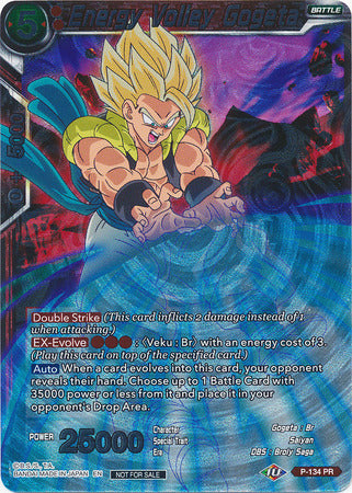 Energy Volley Gogeta (Series 7 Super Dash Pack) (P-134) [Promotion Cards] | Black Swamp Games