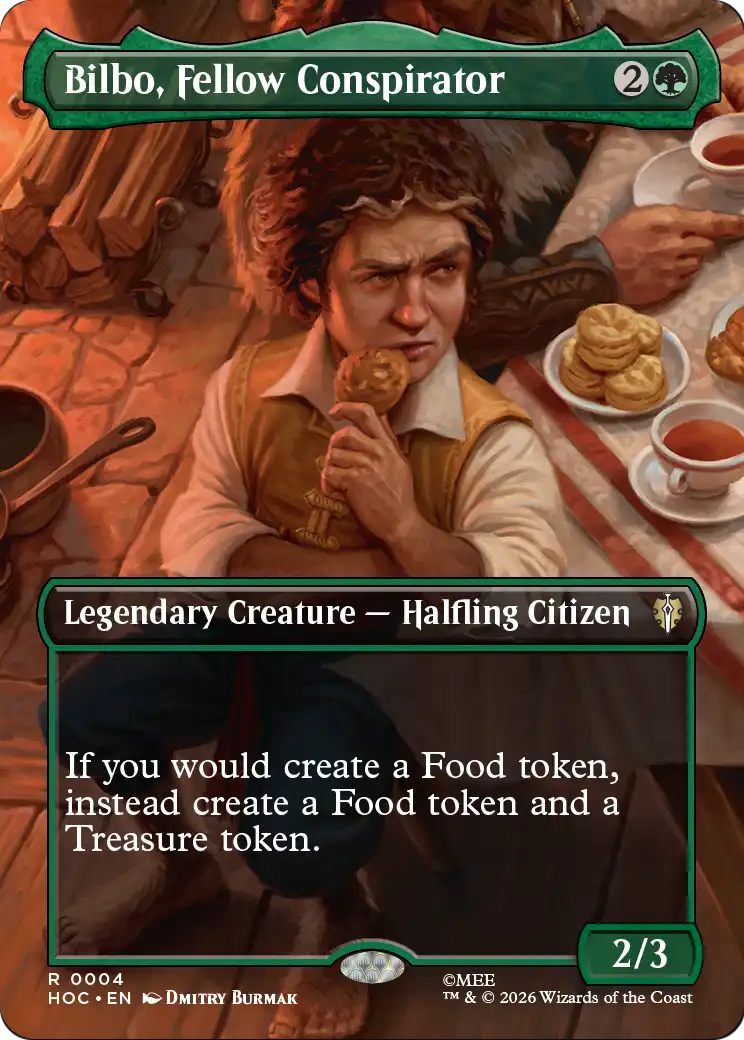 Bilbo, Fellow Conspirator (Borderless) [The Hobbit: Eternal-Legal] | Black Swamp Games