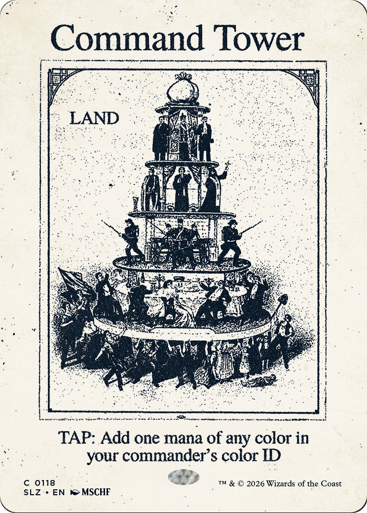 Command Tower (0118) [Secret Lair x MSCHF: The Zeta Set] | Black Swamp Games