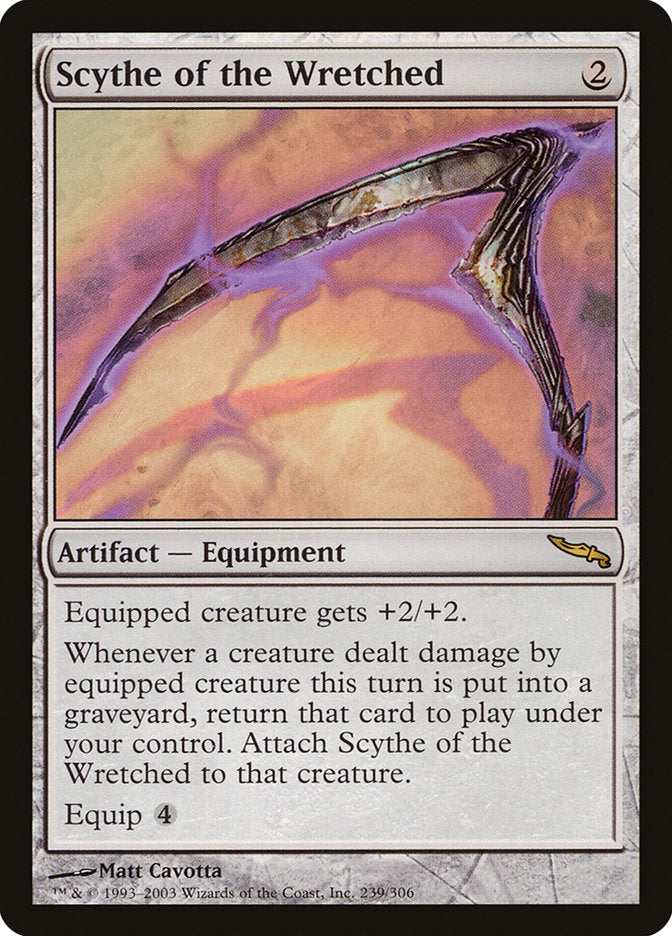 Scythe of the Wretched [Mirrodin] | Black Swamp Games