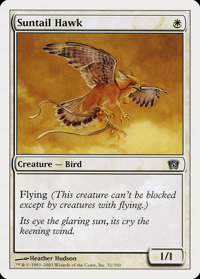 Suntail Hawk [Eighth Edition] | Black Swamp Games