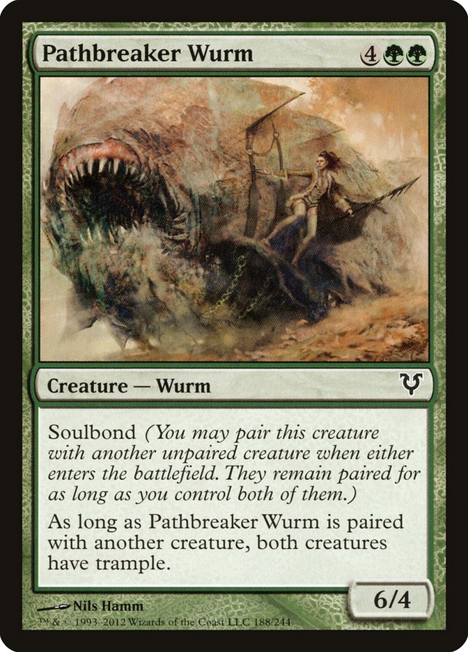Pathbreaker Wurm [Avacyn Restored] | Black Swamp Games