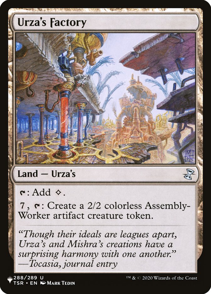 Urza's Factory [The List] | Black Swamp Games